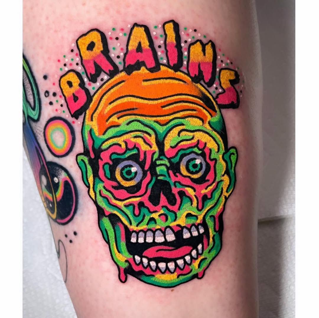 Tattoo by @ryanxmcd — illustrative, new_school