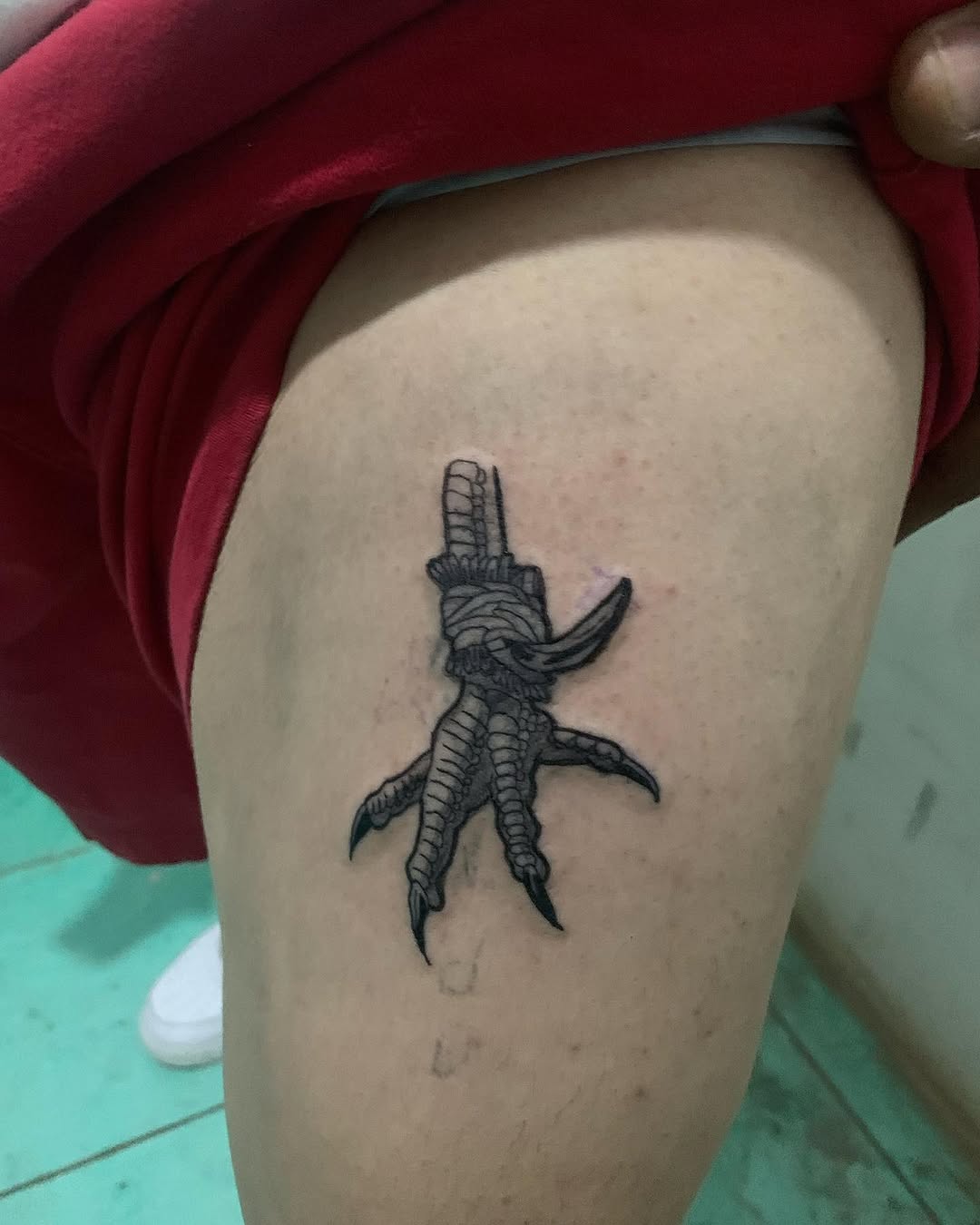 Tattoo by @zepart323 — black_and_grey