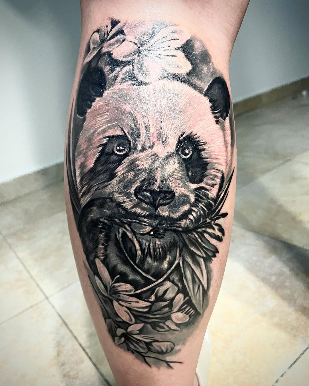 Tattoo by @inqed_tattoo β realism, black_and_grey