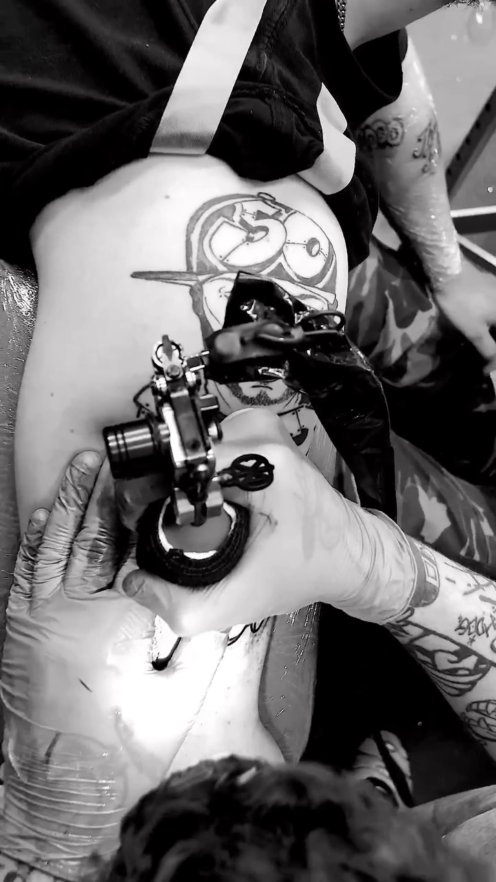 Tattoo by @kane.the.tattooer โ black_and_grey, realism