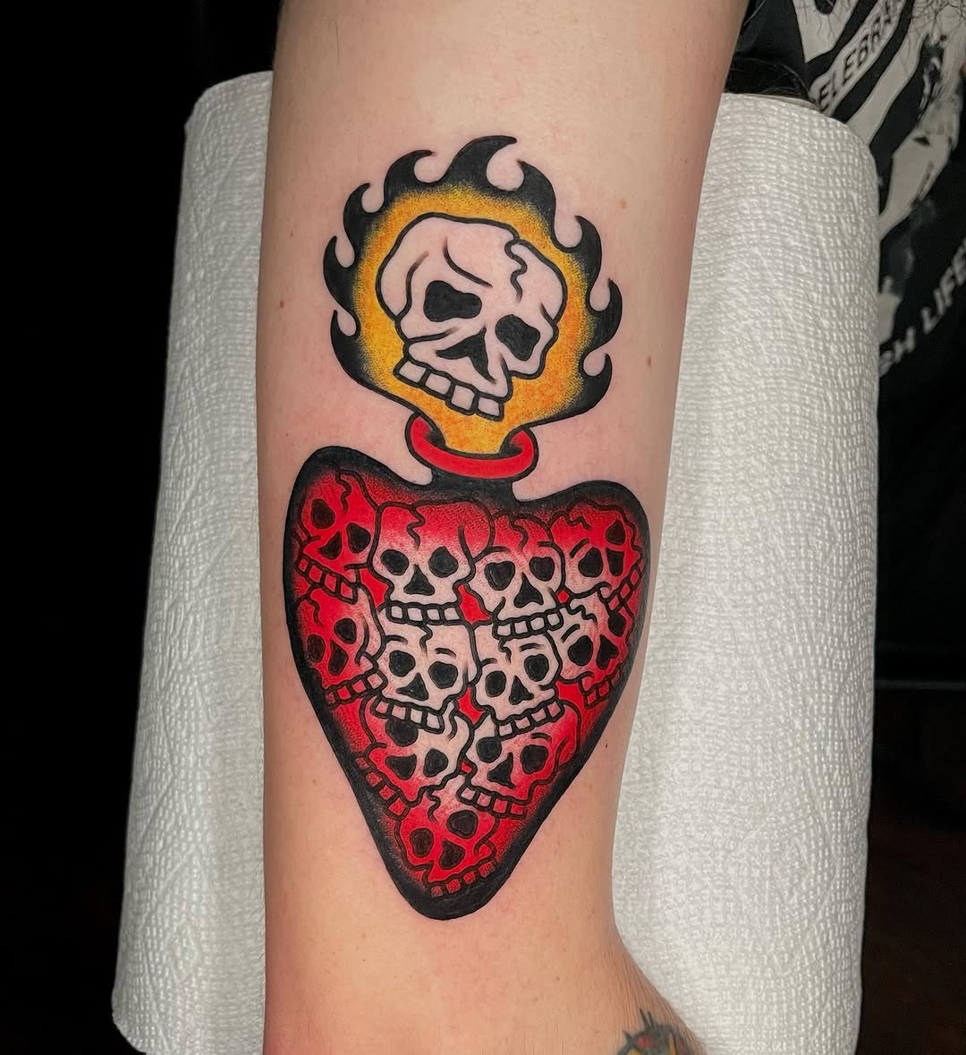 Tattoo by @james_tattooer — american_traditional, illustrative