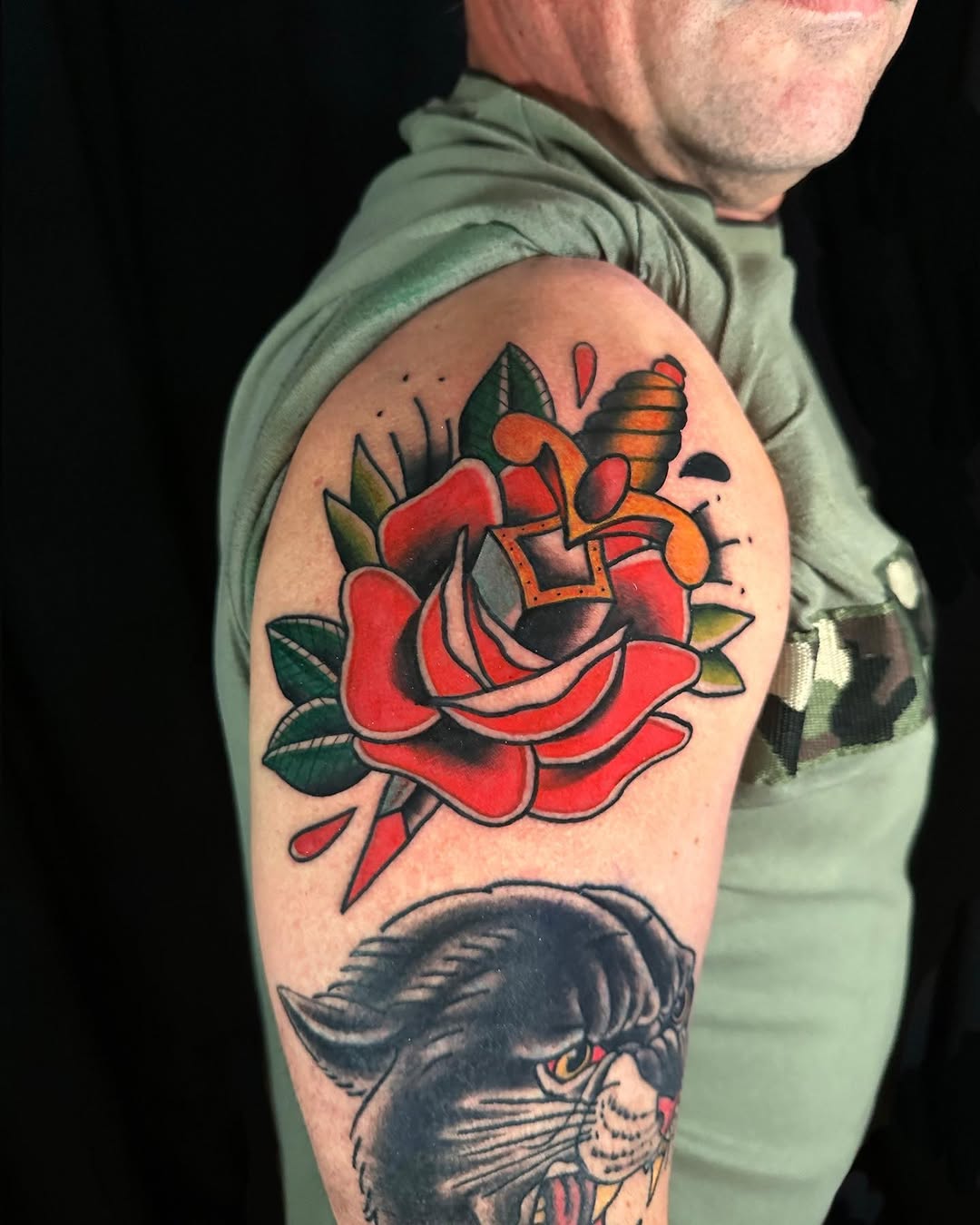 Tattoo by @dennisalejandrotattoos โ american_traditional