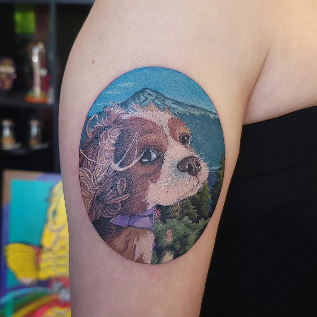 Tattoo by @tattooschmutz โ realism, illustrative