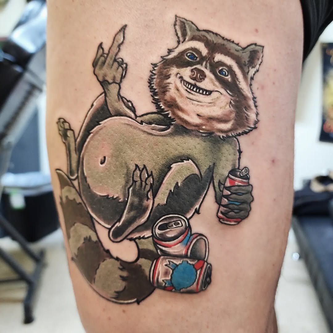 Tattoo by @bobbywadham — new_school