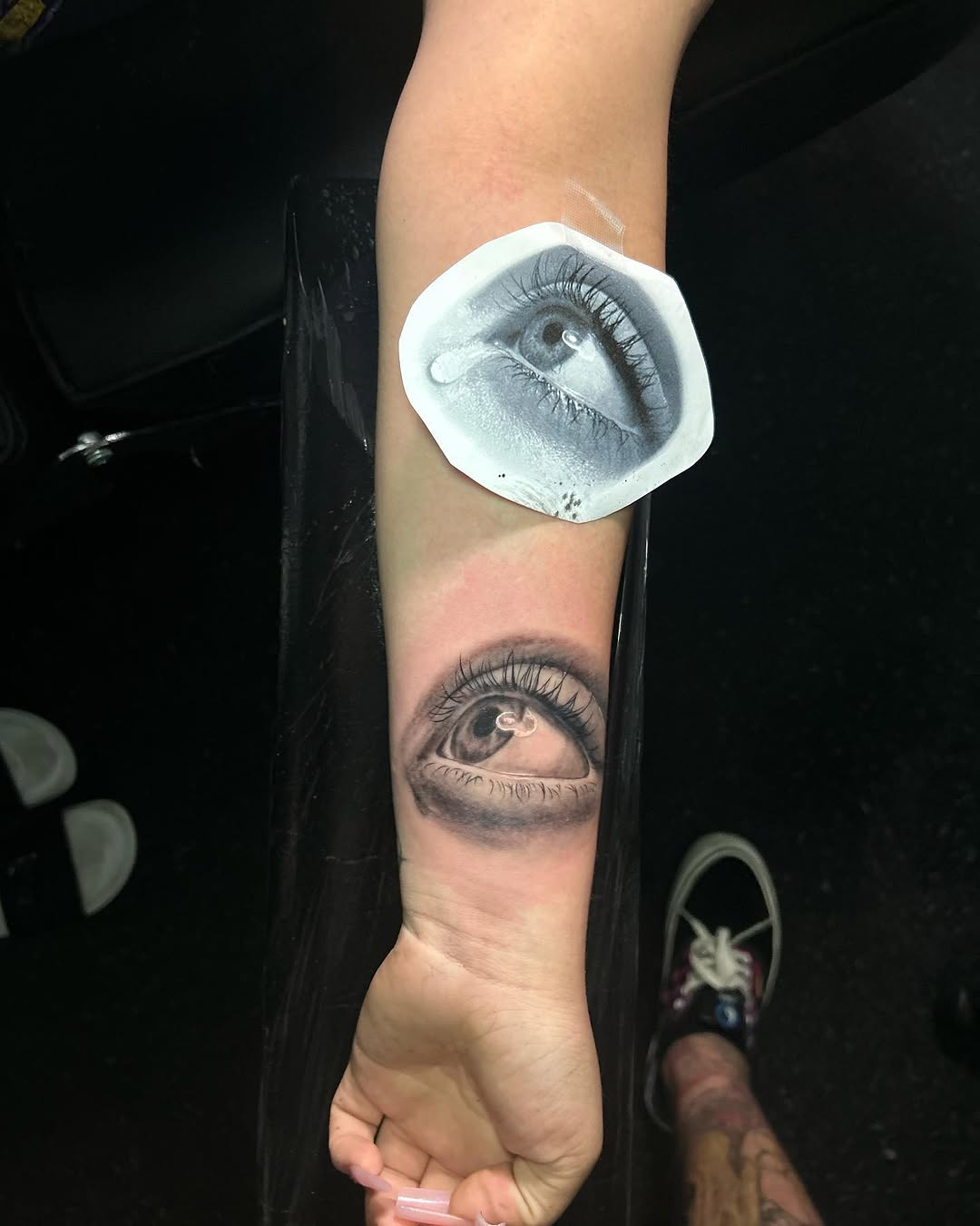 Tattoo by @antiart.inkz — realism, black_and_grey