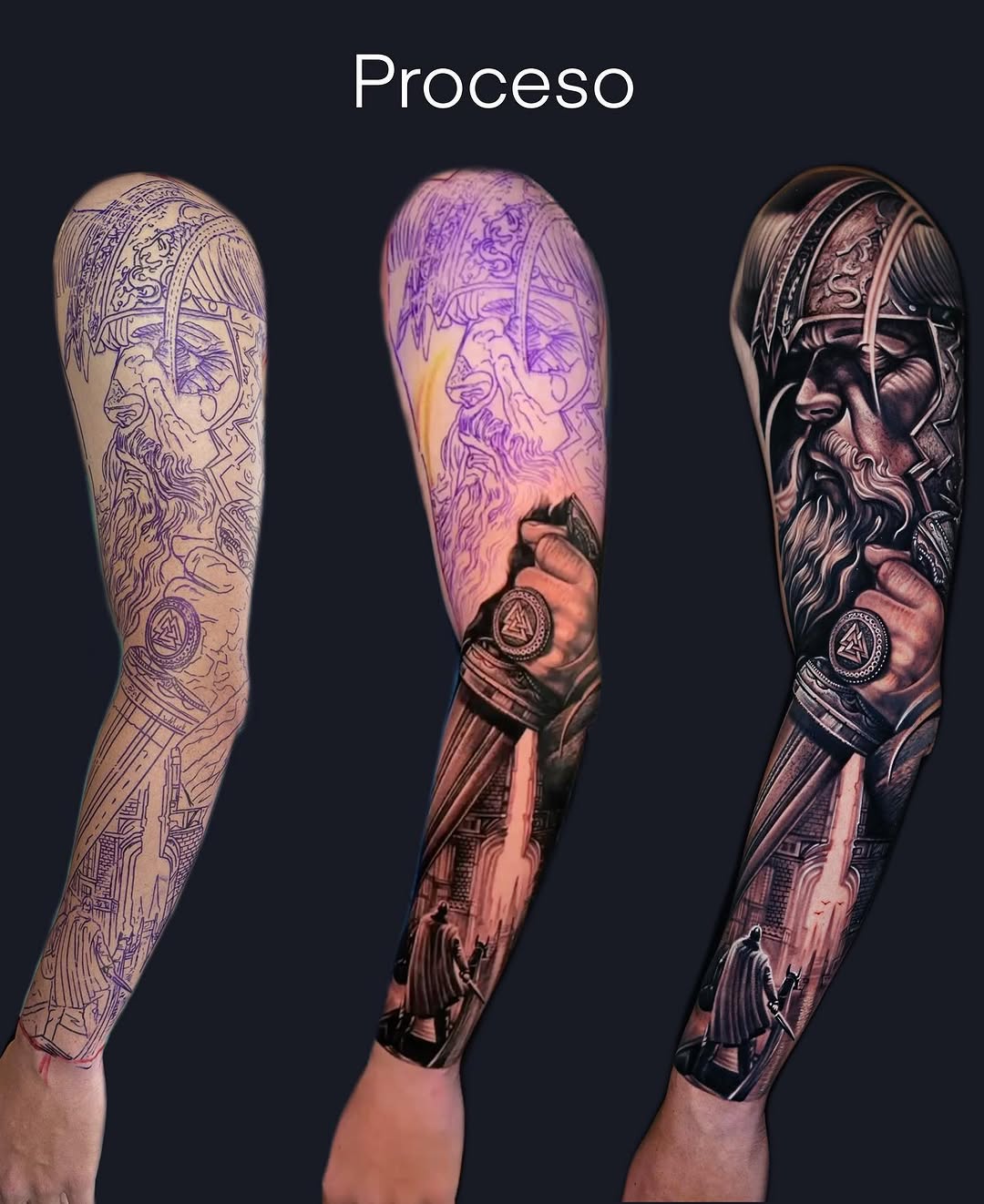 Tattoo by @estebanceron_art โ realism, black_and_grey