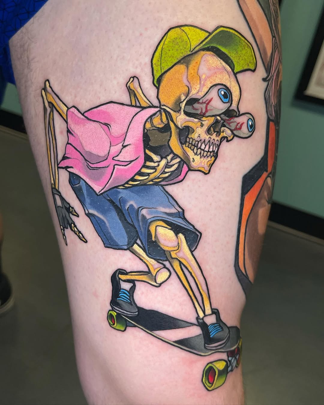 Tattoo by @willycutliptattoo — new_school