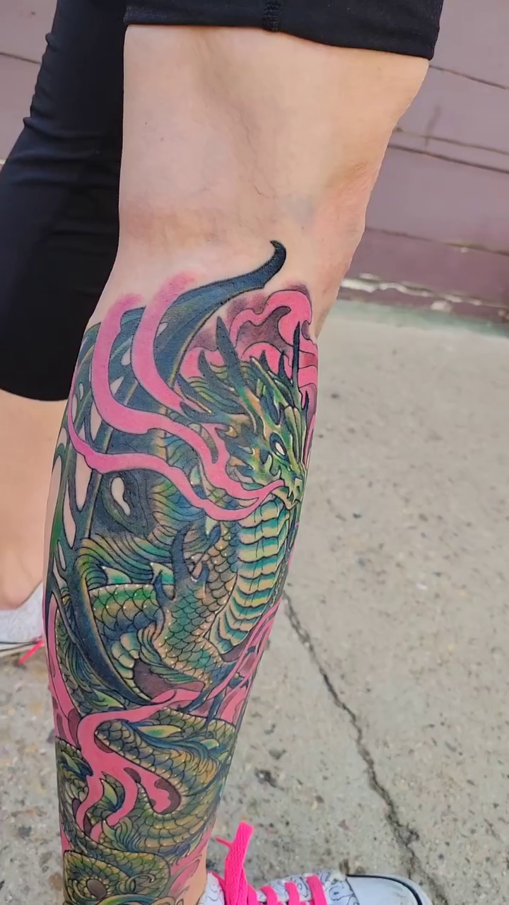 Tattoo by @austinberrytattoos — japanese_irezumi, neo_traditional