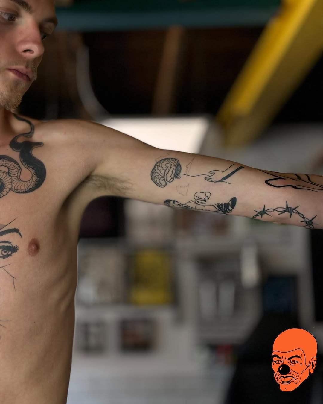 Tattoo by @thebenvaughan โ black_and_grey