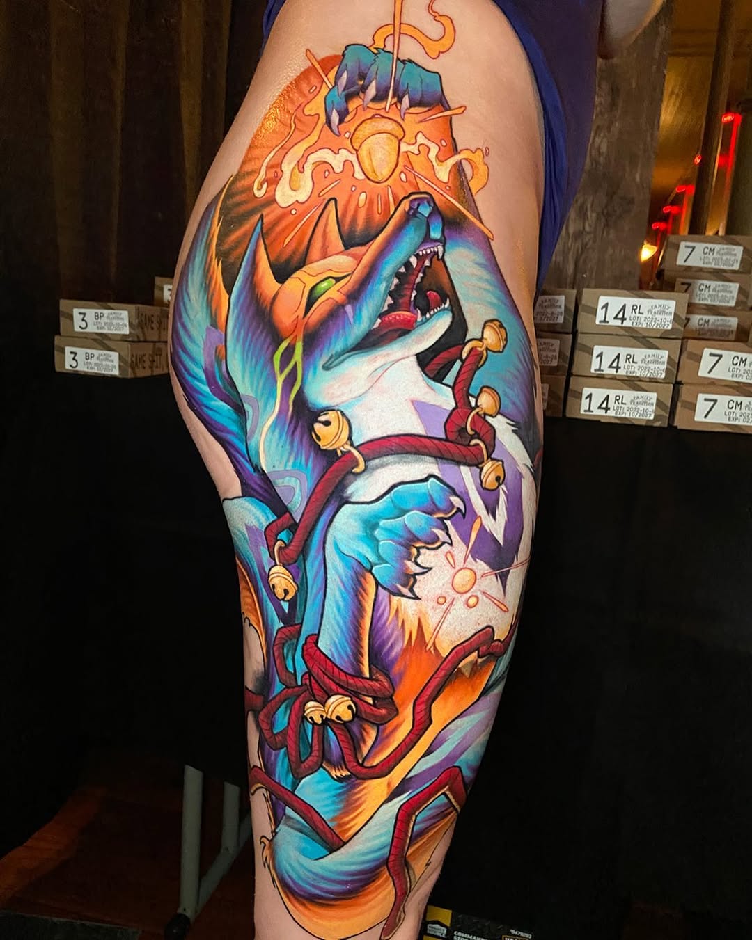 Tattoo by @jonronzka — illustrative, new_school