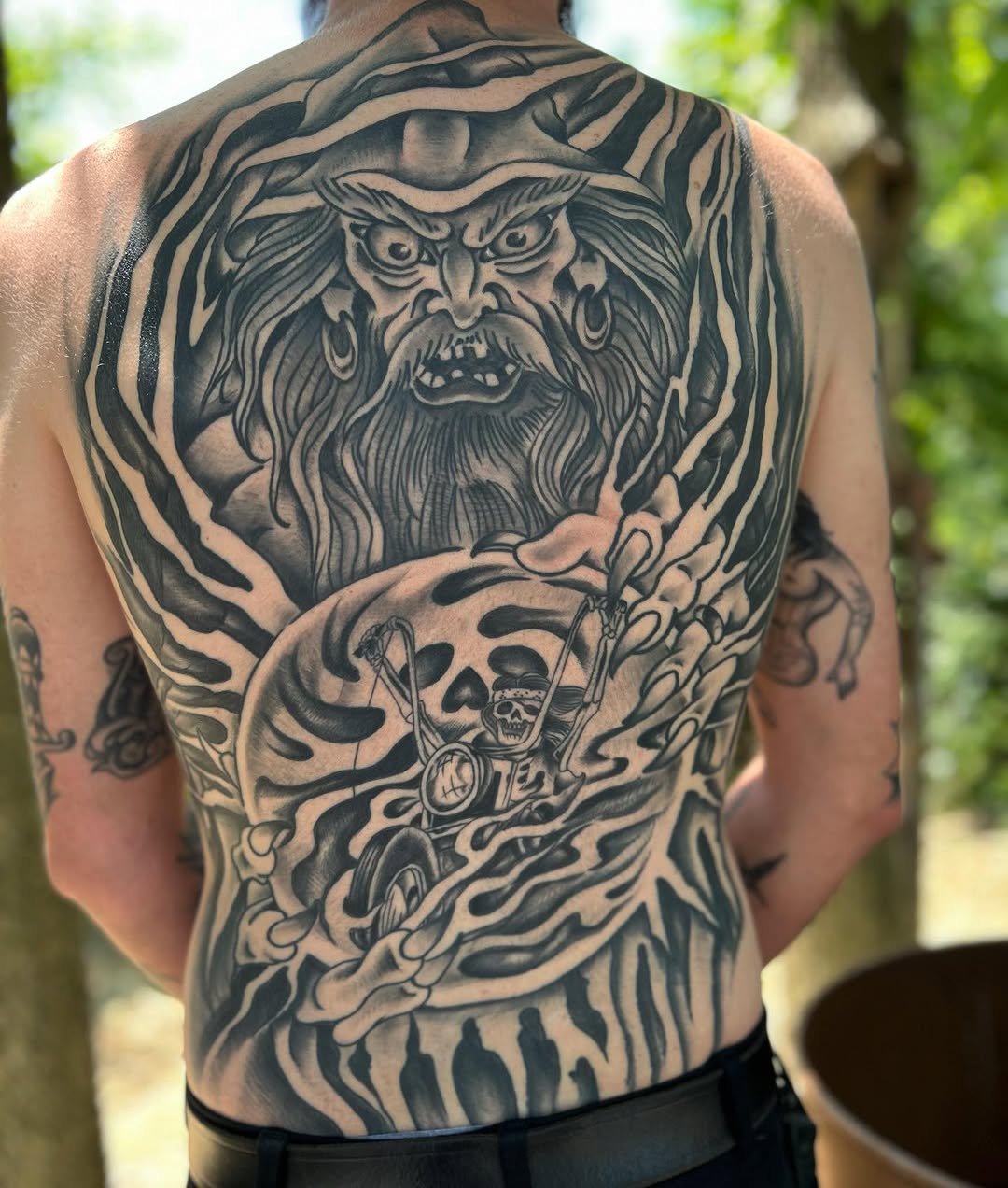 Tattoo by @dylanoquintattoo — blackwork