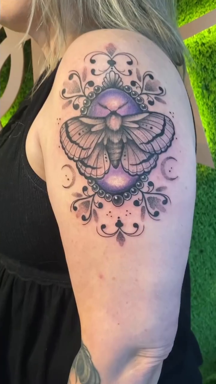 Tattoo by @katecooktattoos — black_and_grey, realism