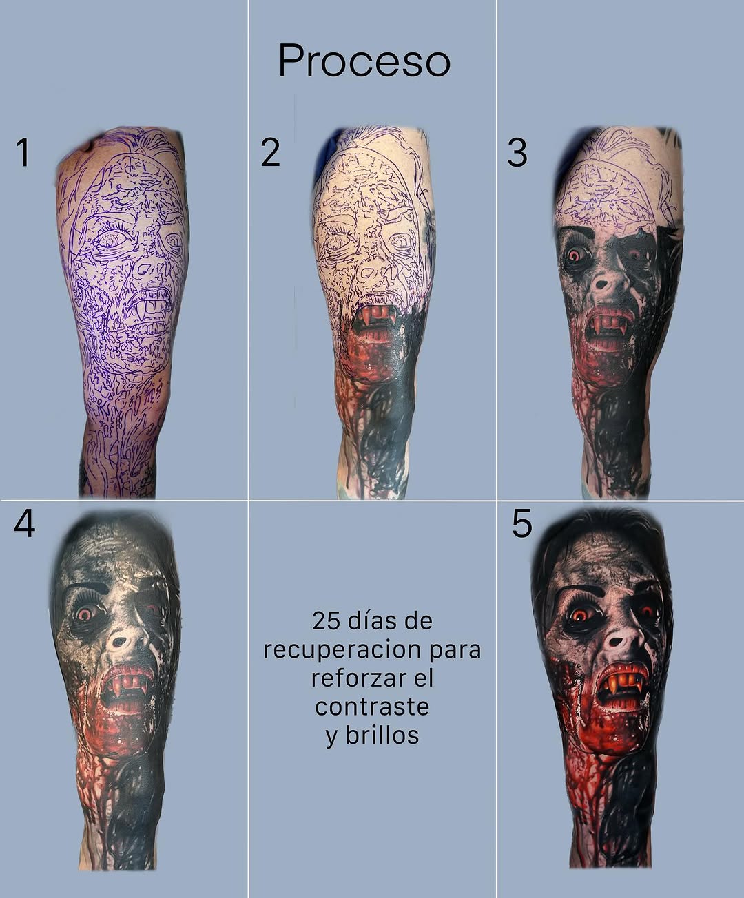 Tattoo by @estebanceron_art โ realism, dark_realism