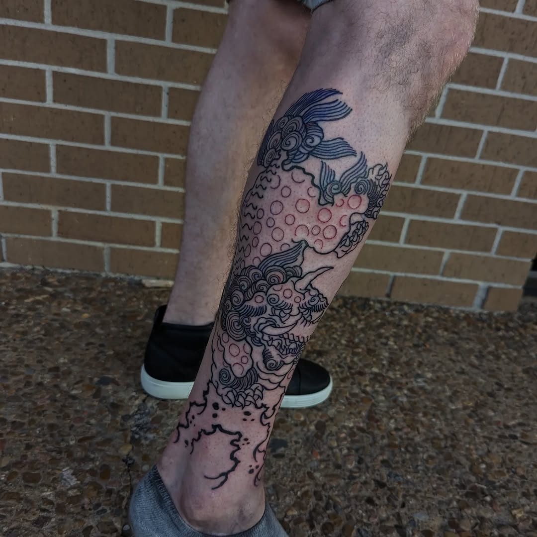Tattoo by @ruemclean — japanese_irezumi, illustrative