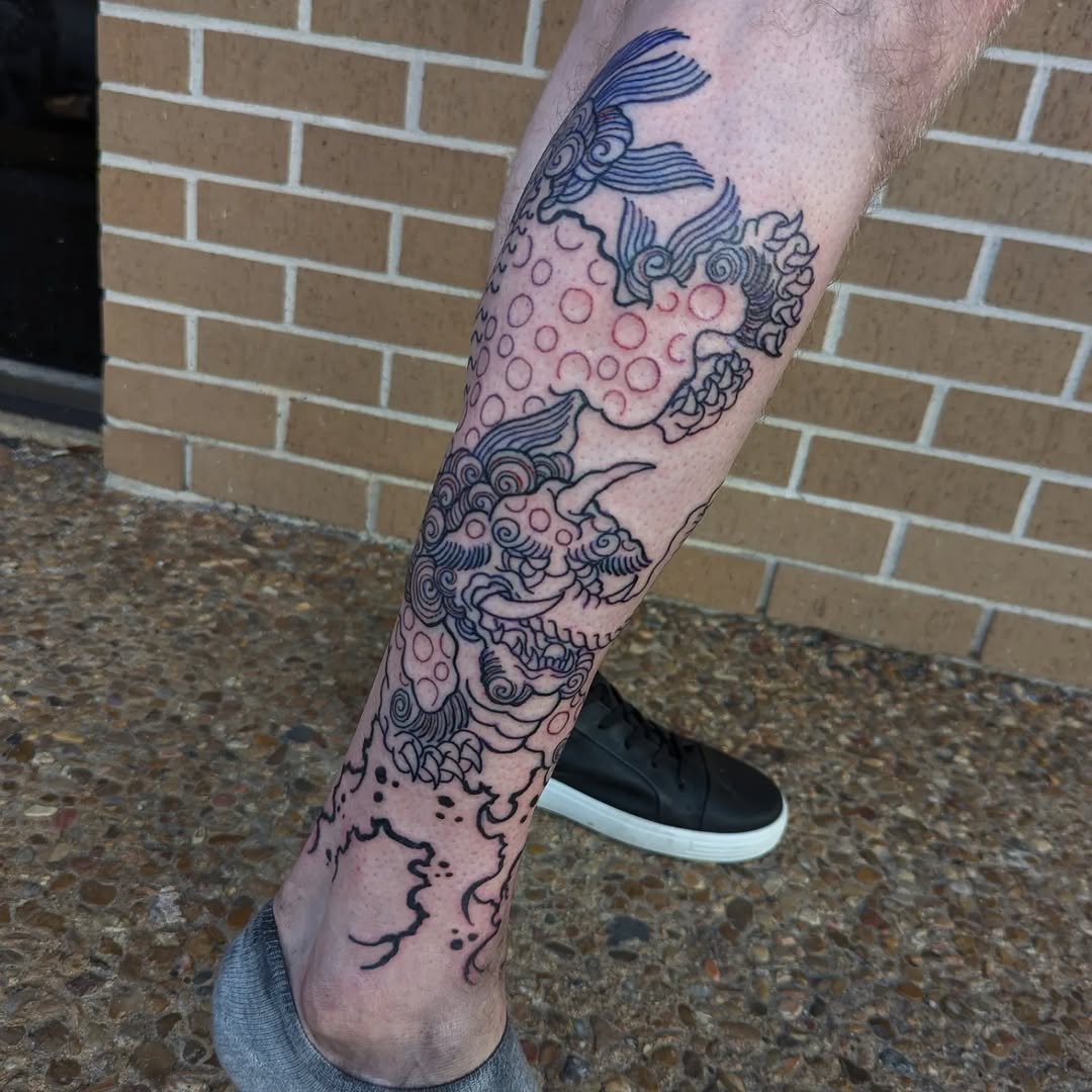 Tattoo by @ruemclean — japanese_irezumi, illustrative