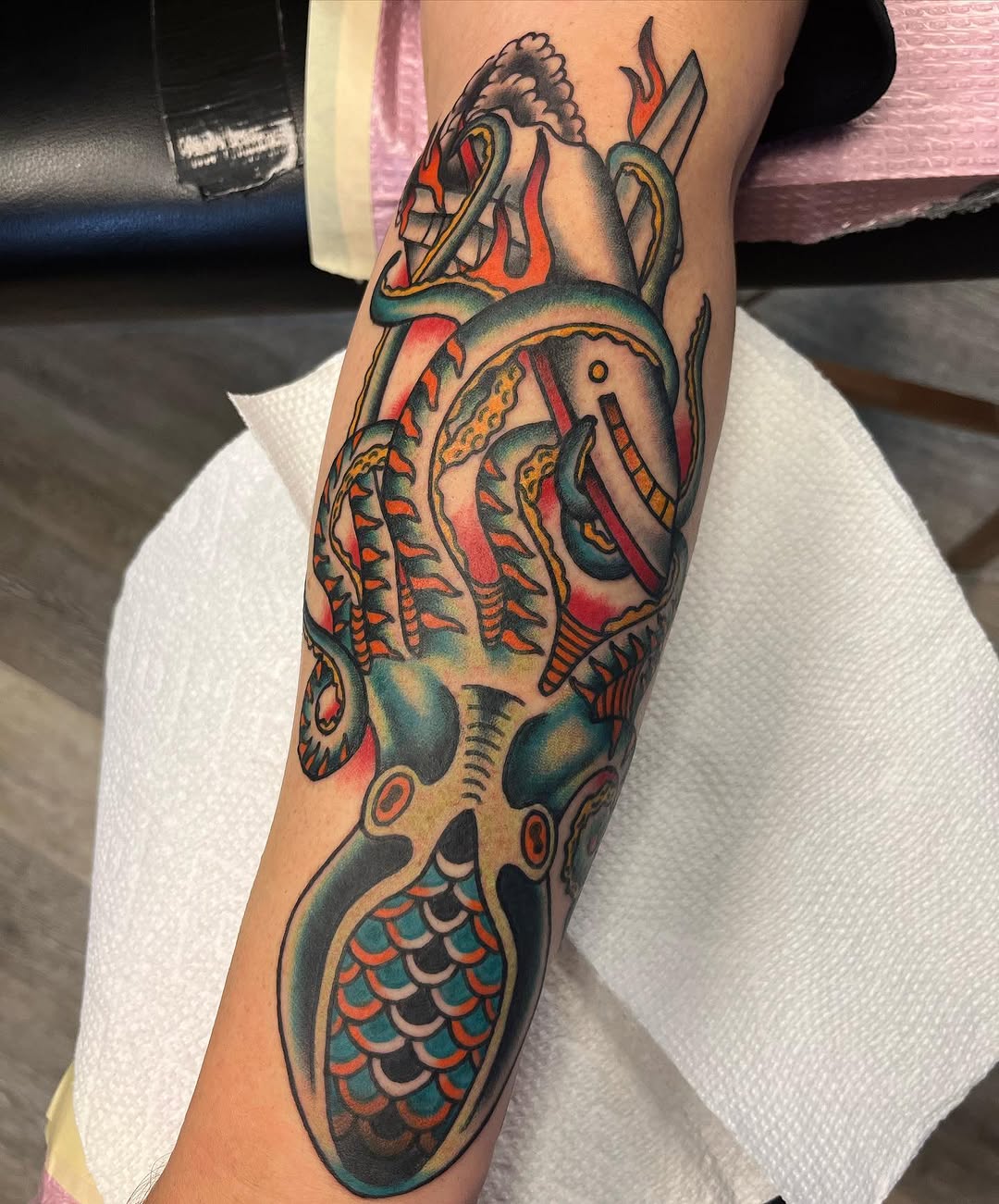 Tattoo by @ghostshipetattoos — american_traditional