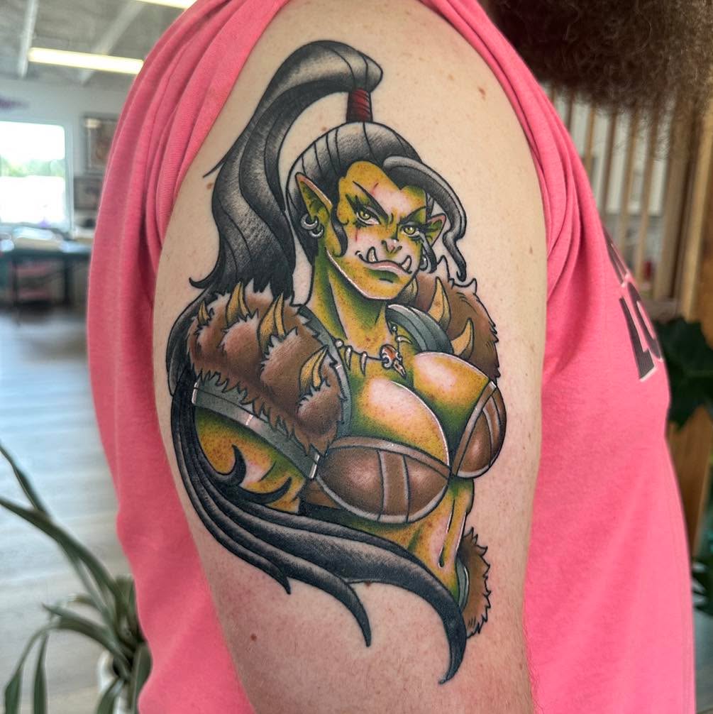 Tattoo by @nancytatt — new_school, realism