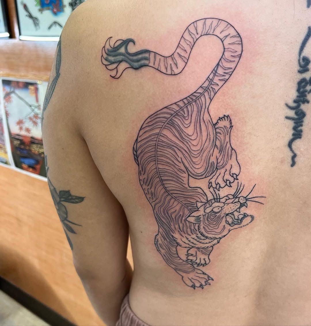 Tattoo by @levisawdontattoo — japanese_irezumi, illustrative