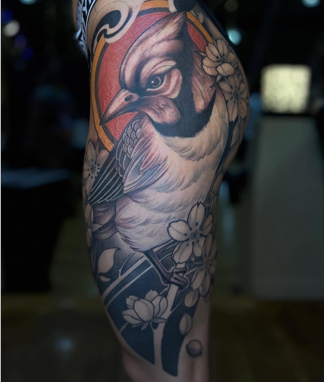 Tattoo by @cvaldestattoos — realism, japanese_irezumi