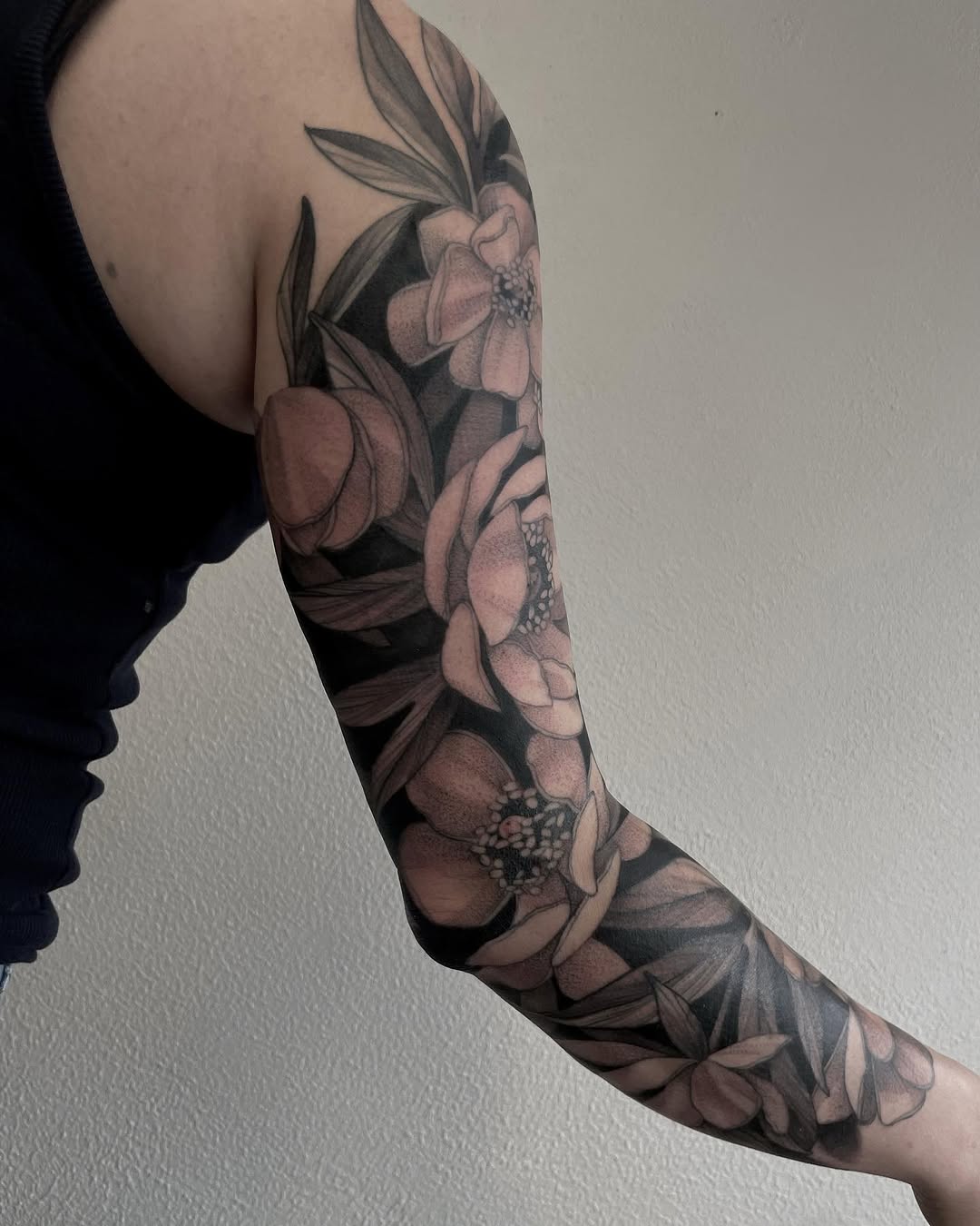 Tattoo by @tattoosbygina — black_and_grey, realism