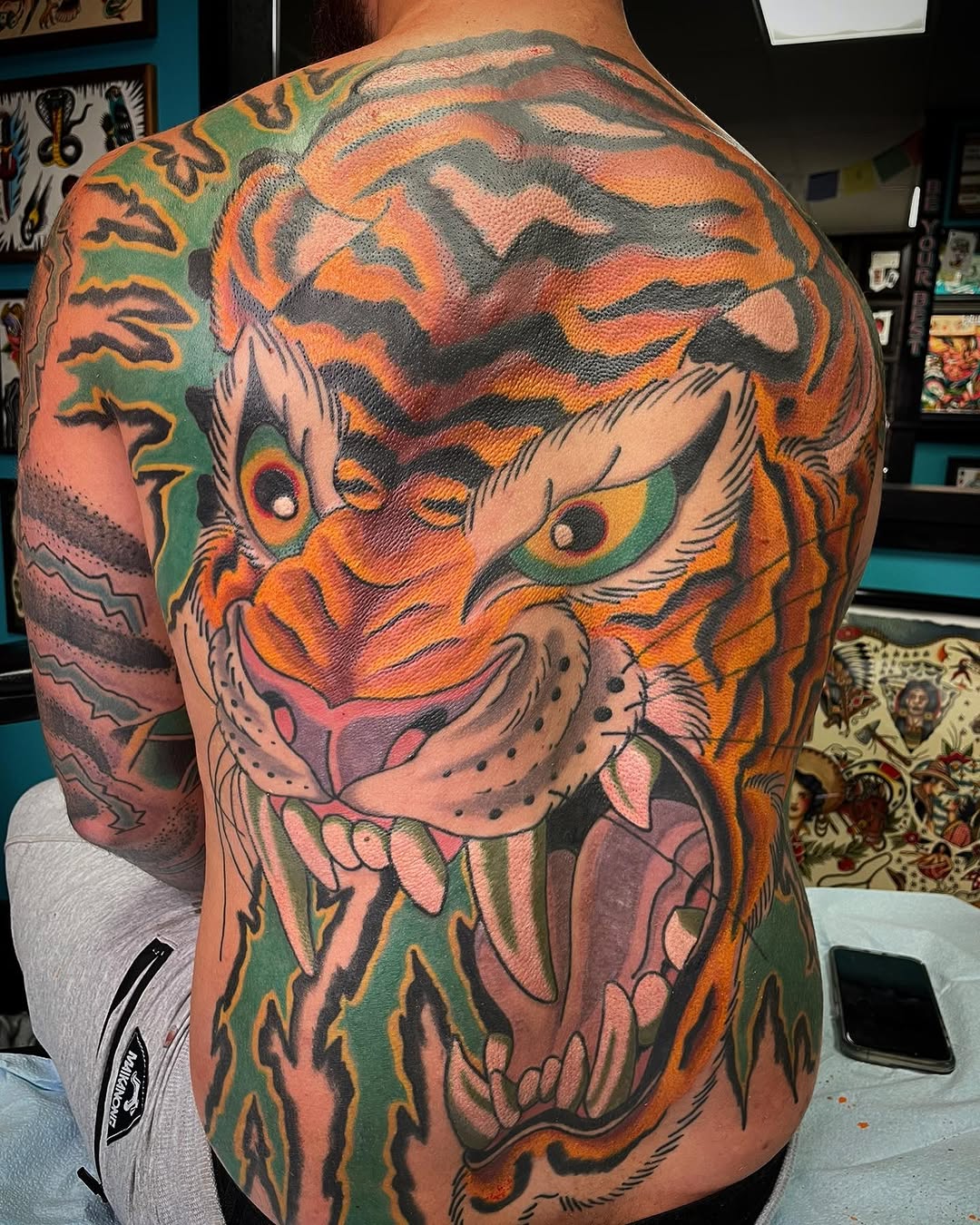 Tattoo by @_wooderson_ β japanese_irezumi, neo_traditional