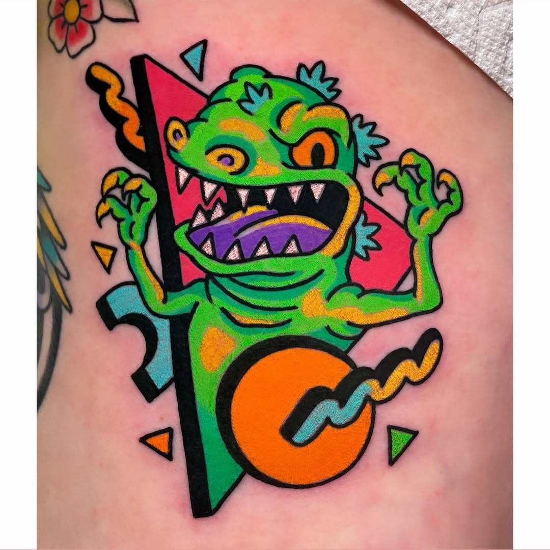 Tattoo by @ryanxmcd — new_school, illustrative