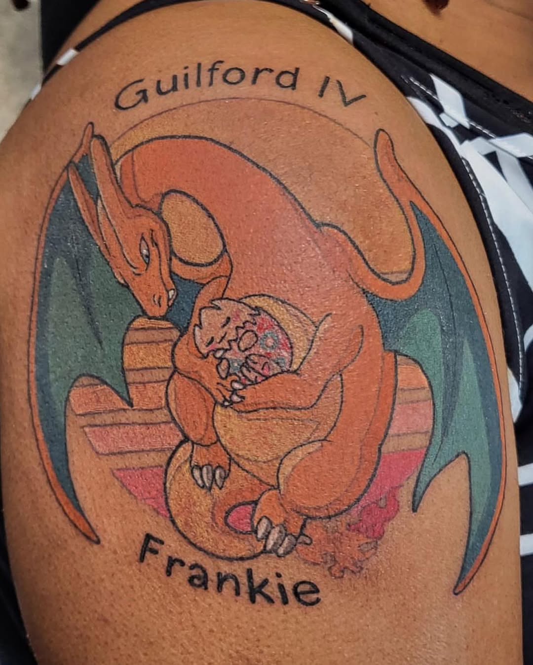 Tattoo by @redarrowcollective โ illustrative, anime