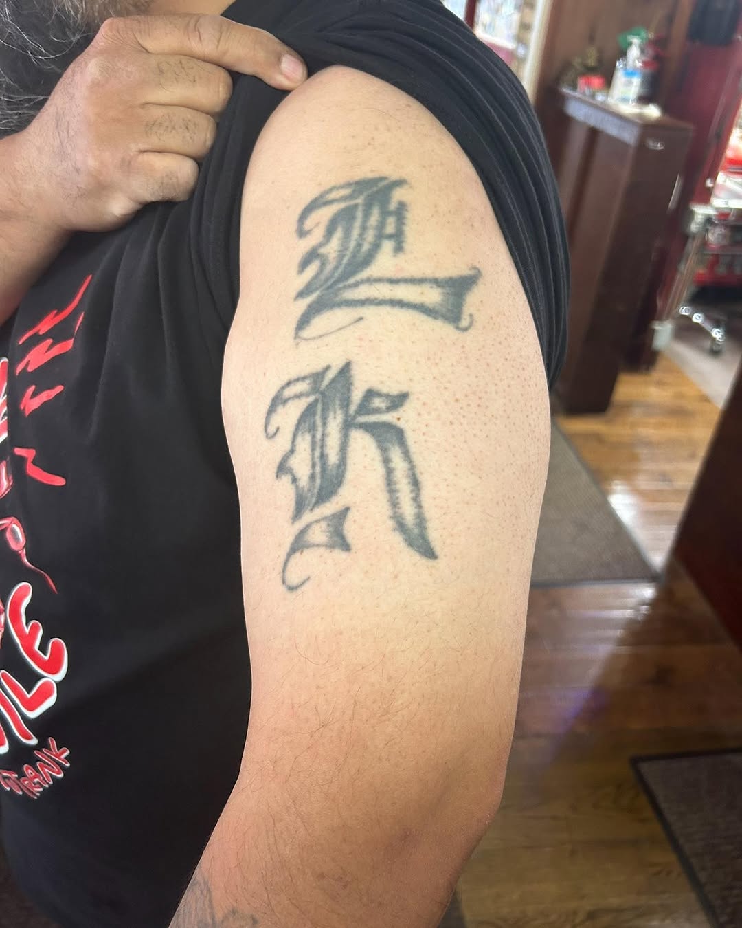 Tattoo by @fazo9122 — lettering_script
