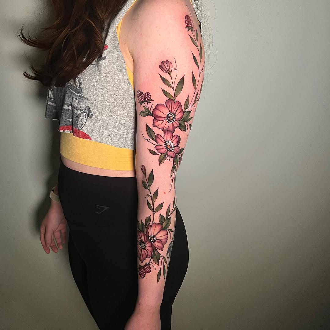Tattoo by @artbyjaimefaith — illustrative
