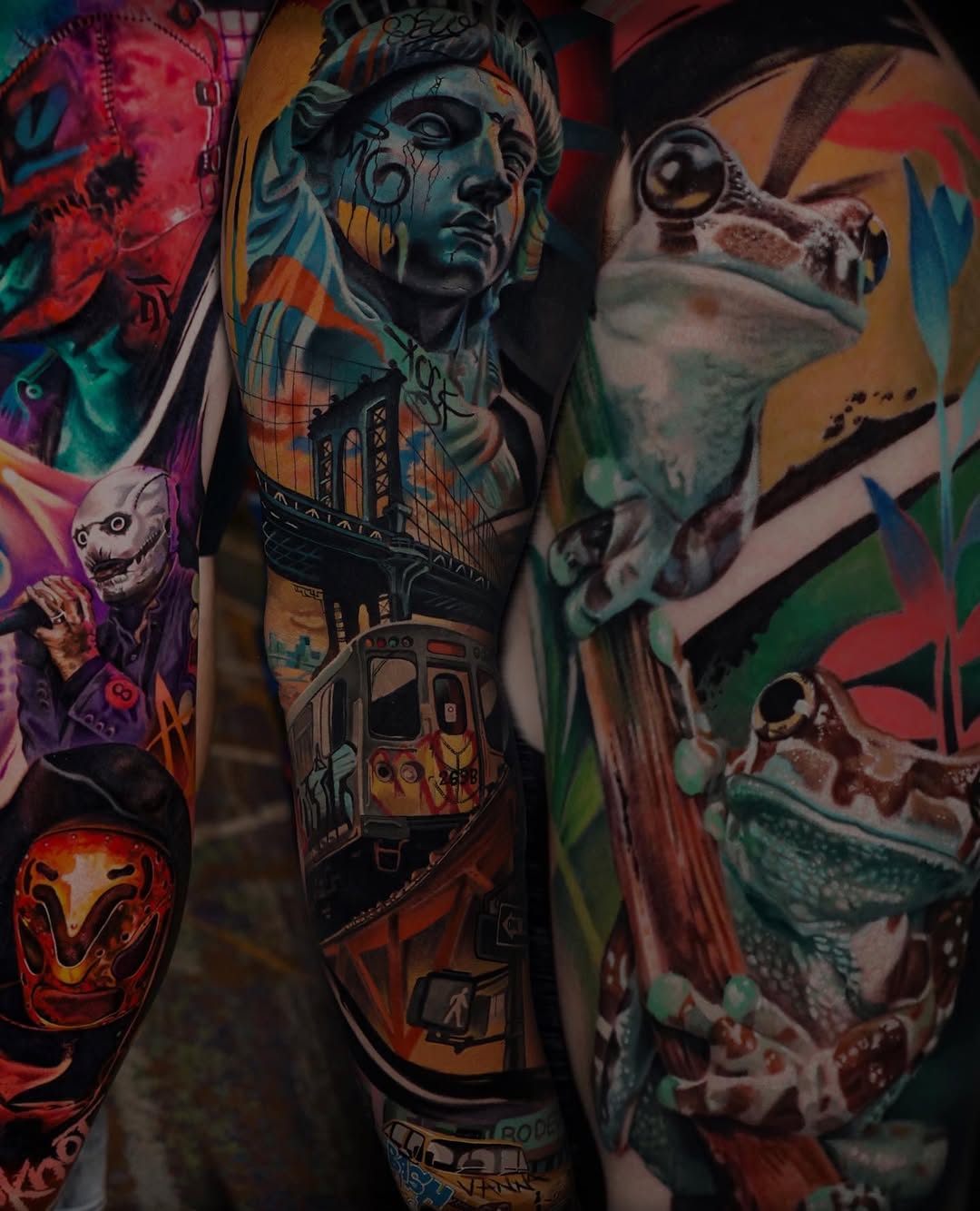 Tattoo by @josepulidotattoo — realism, trash_polka