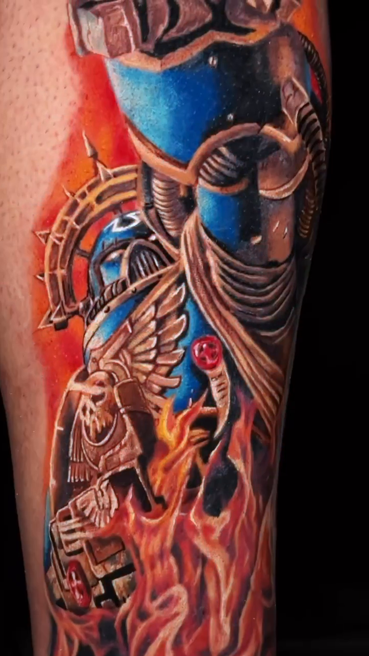 Tattoo by @katenski.ink โ realism, trash_polka