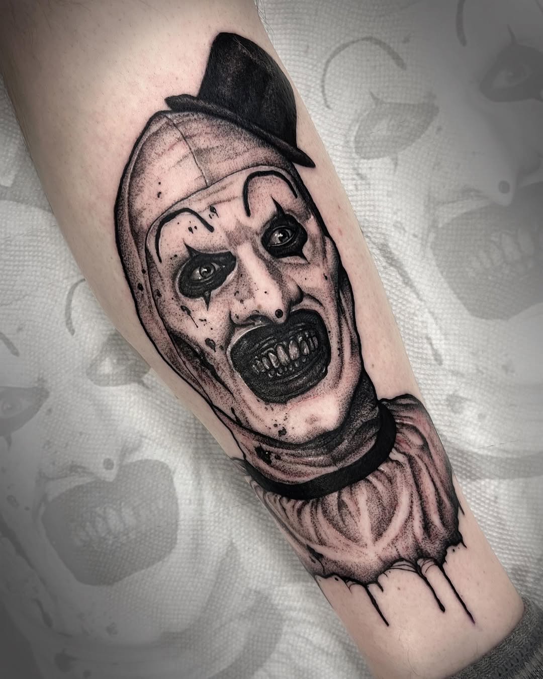 Tattoo by @elainenerowskiart — realism, dark_realism