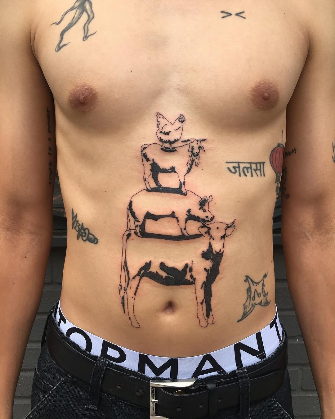 Tattoo by @lesser.burdock โ black_and_grey