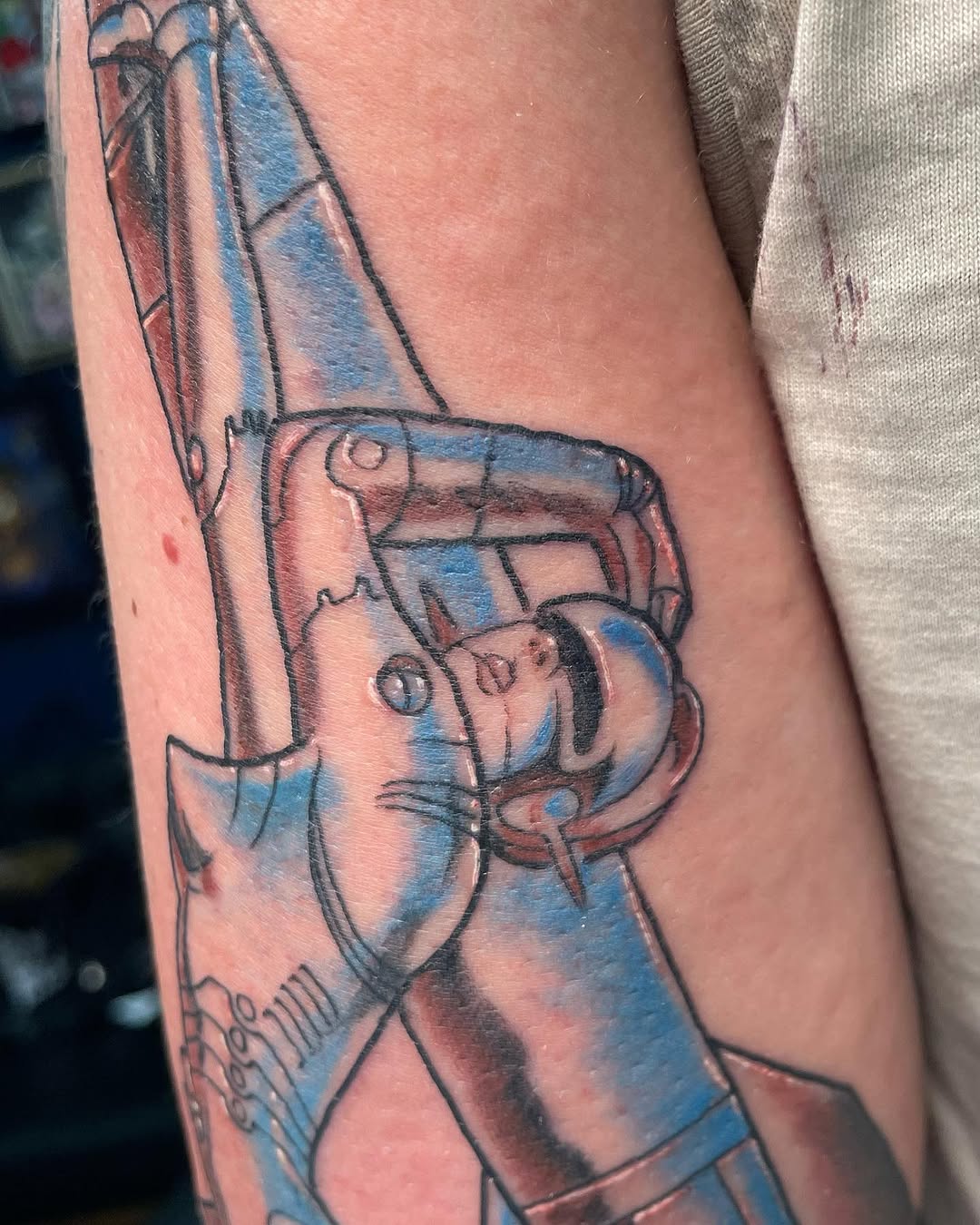 Tattoo by @mattktattoo — realism, black_and_grey