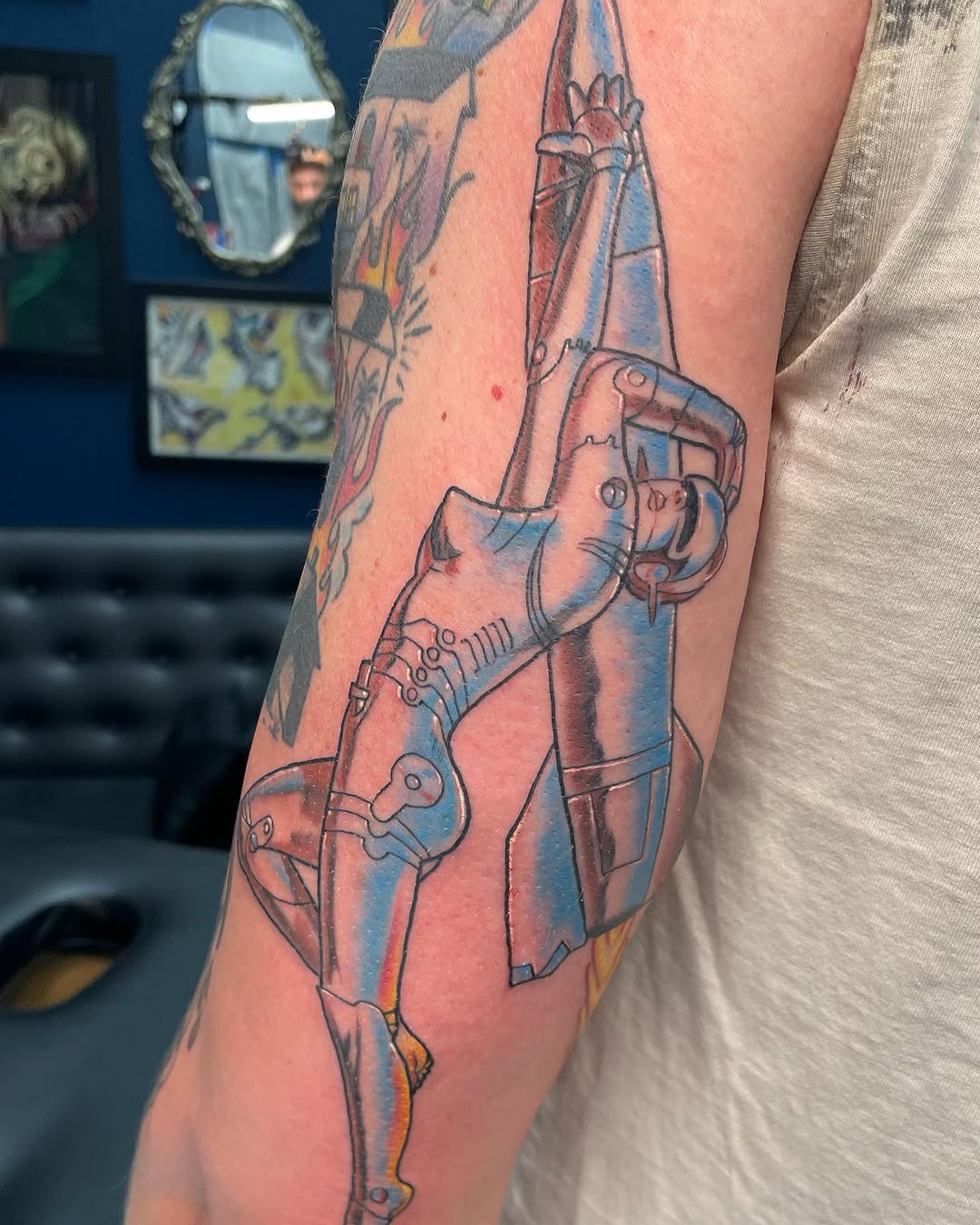 Tattoo by @mattktattoo — new_school