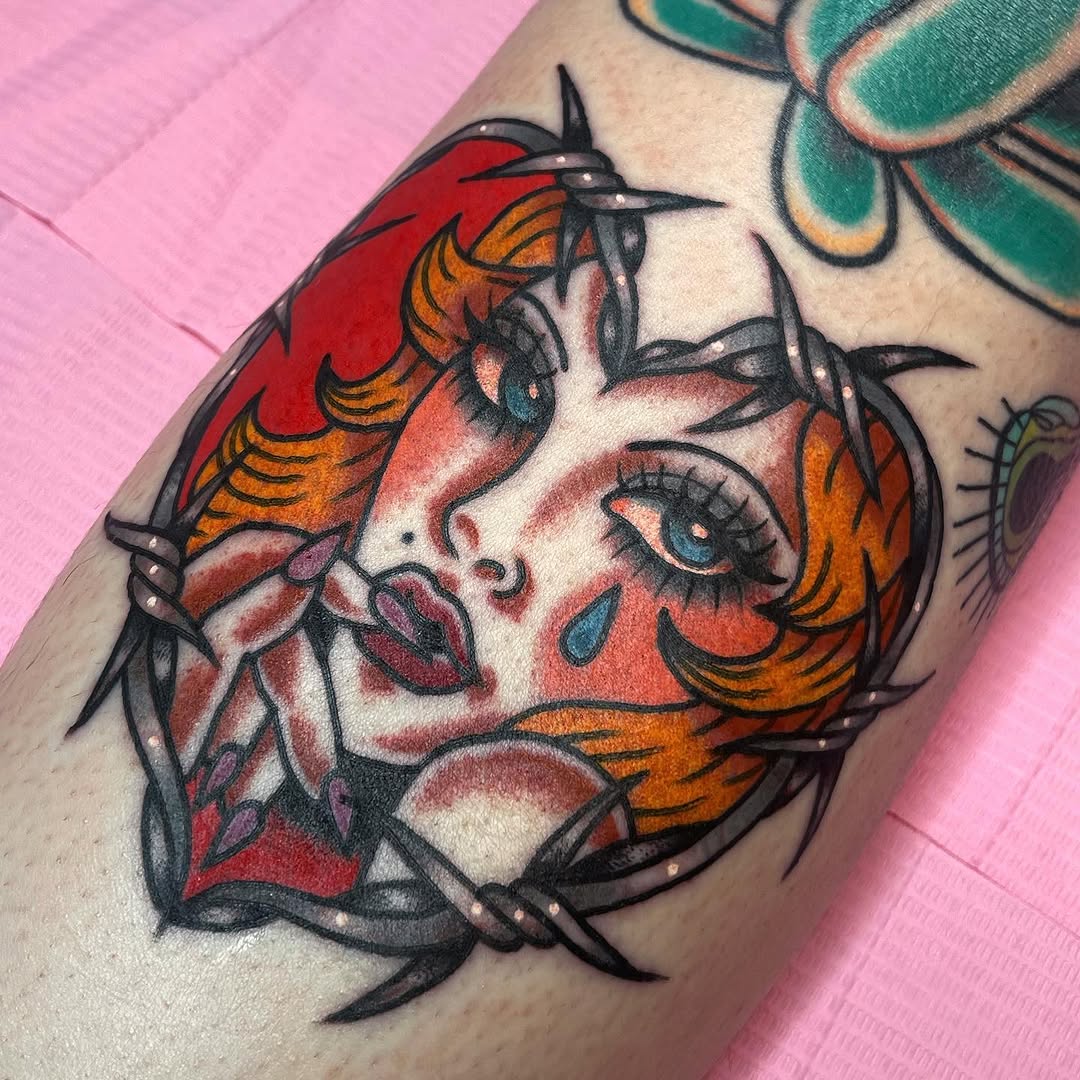 Tattoo by @butterflyveiltatz โ american_traditional