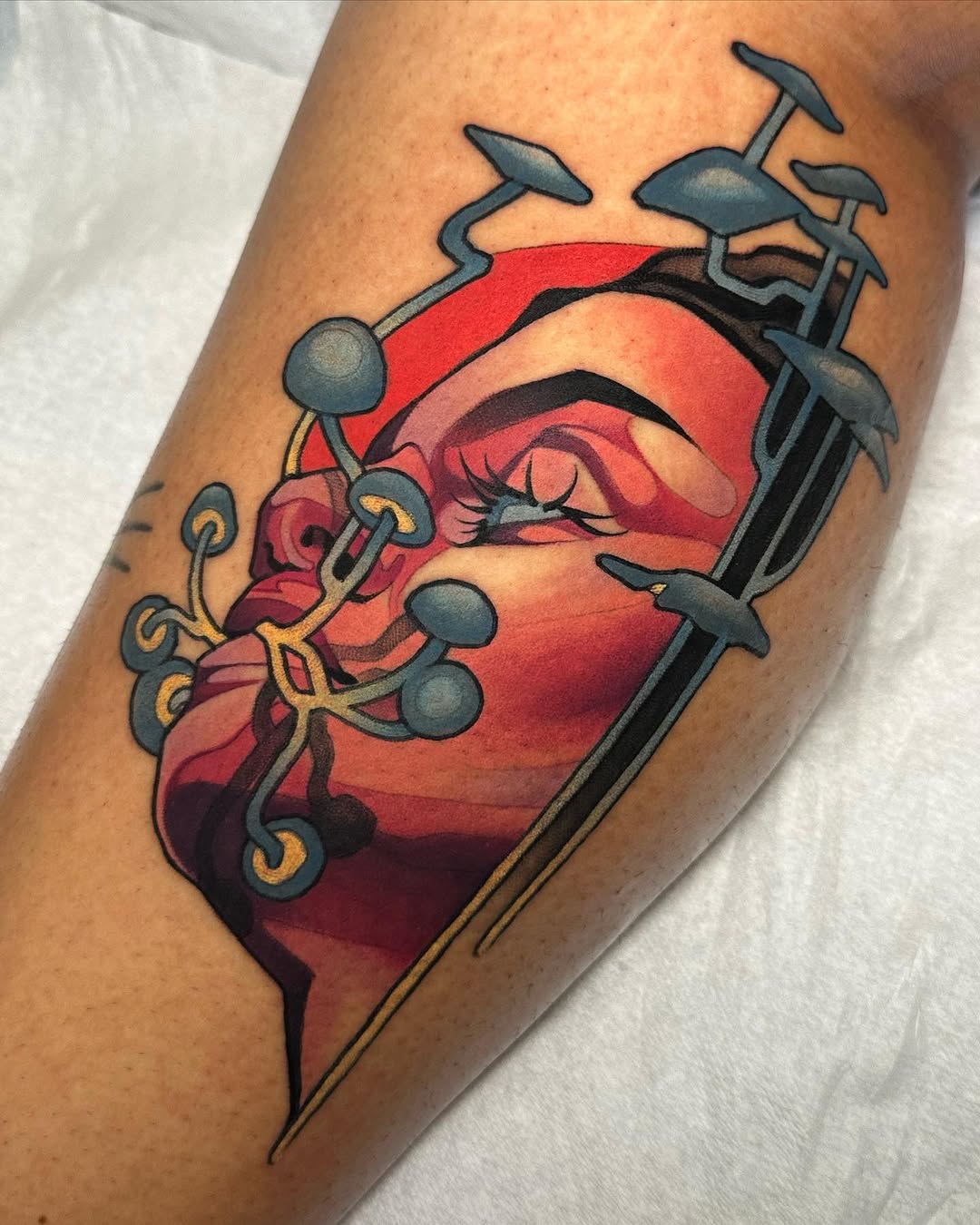 Tattoo by @grizzleyclaire — new_school, realism