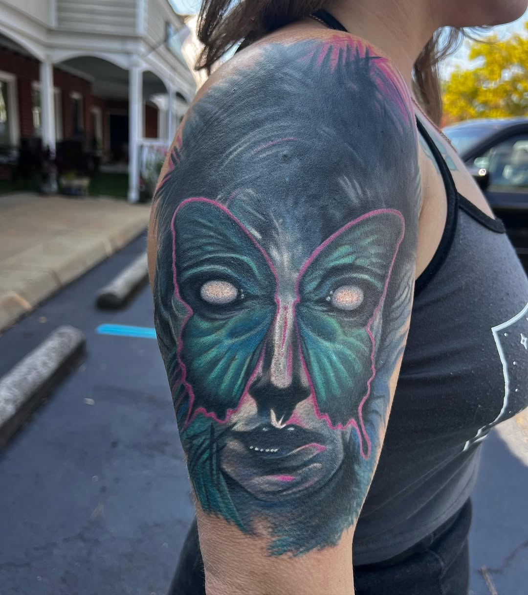 Tattoo by @garlandt35 — dark_realism, blackwork