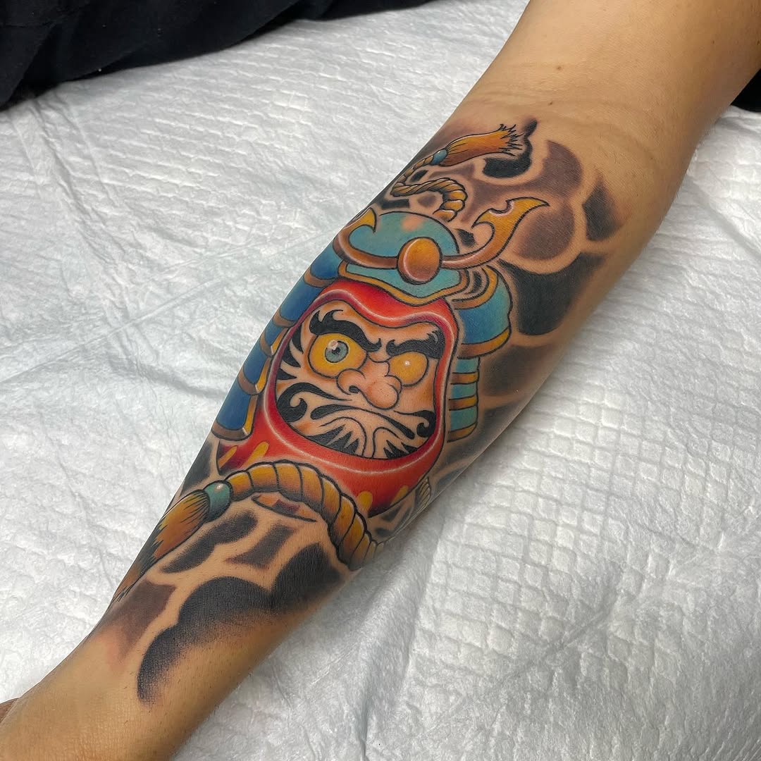 Tattoo by @guillermocrxzart — japanese_irezumi, neo_traditional