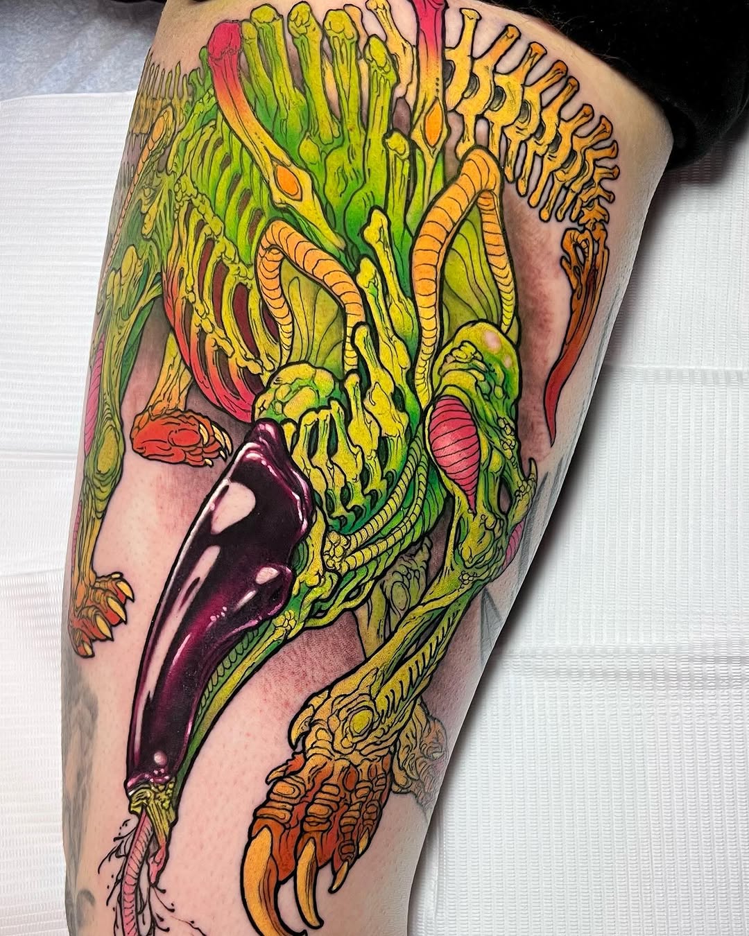 Tattoo by @tattoosbyalisha — new_school, dark_realism