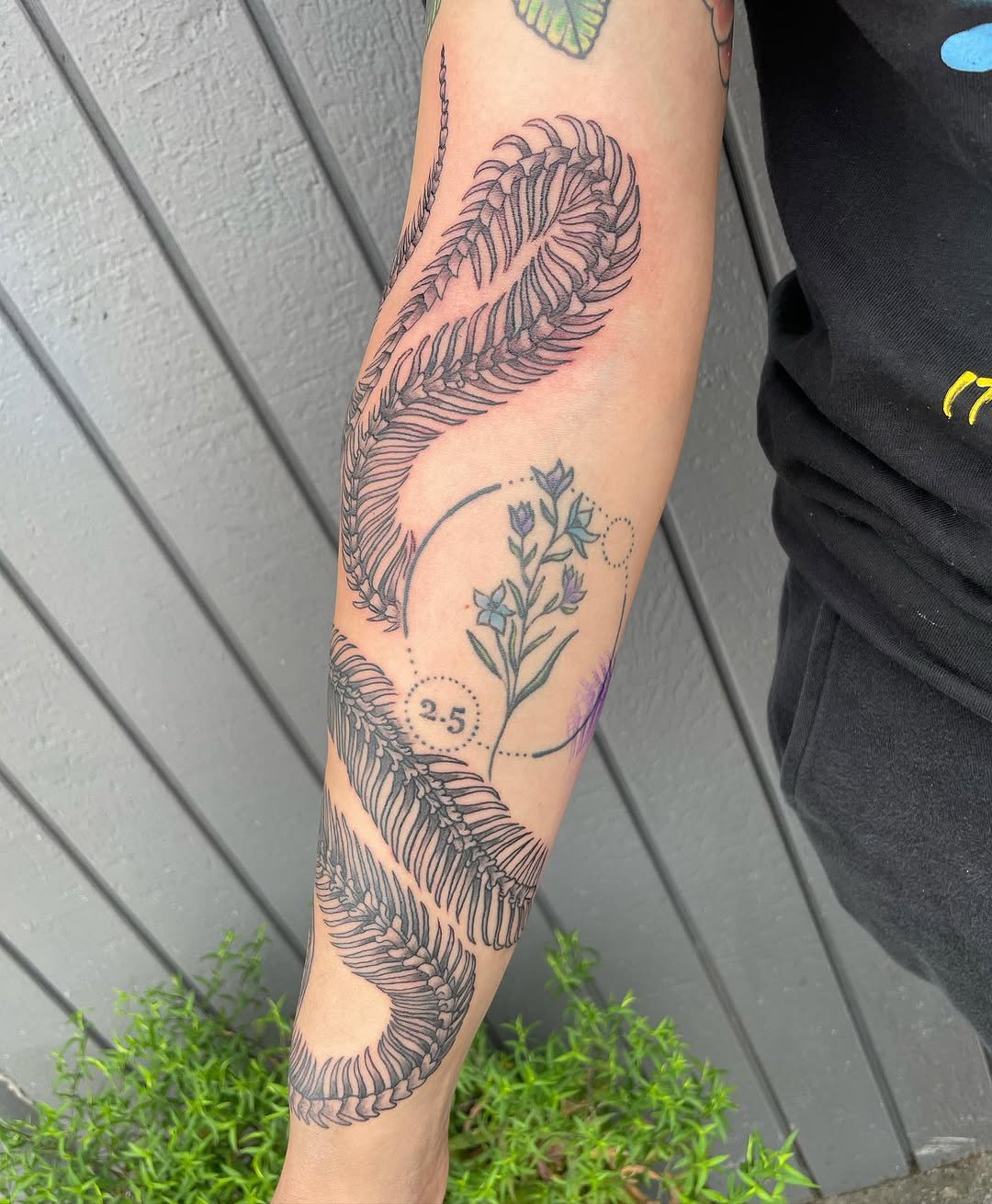 Tattoo by @inkedbyharlow — black_and_grey, fine_line