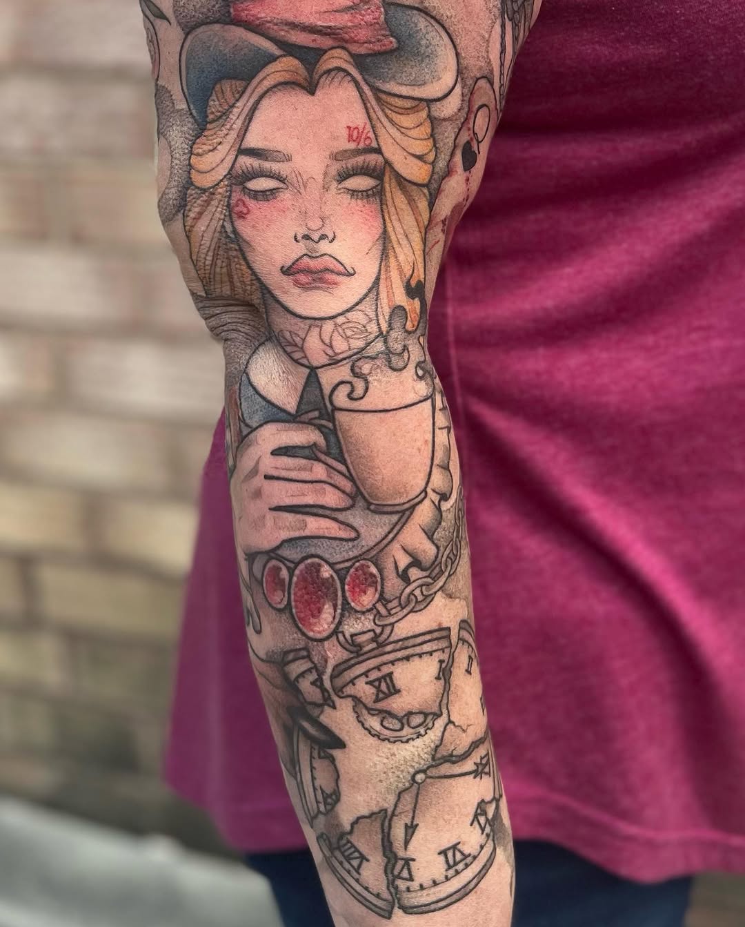 Tattoo by @moemoetattoos — neo_traditional, realism