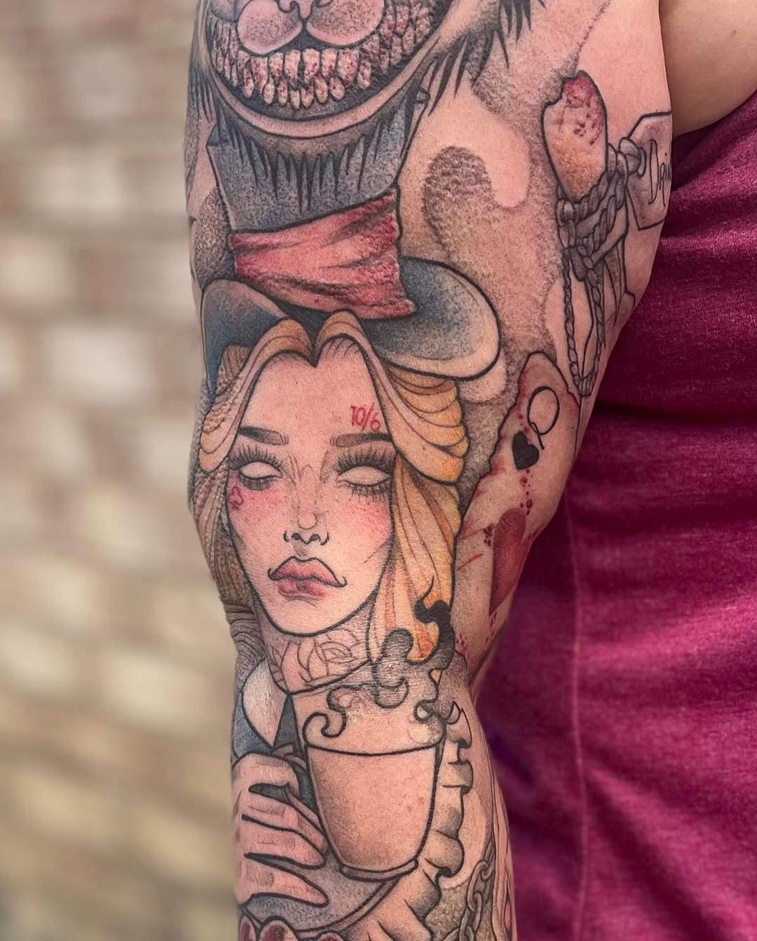 Tattoo by @moemoetattoos — neo_traditional, realism