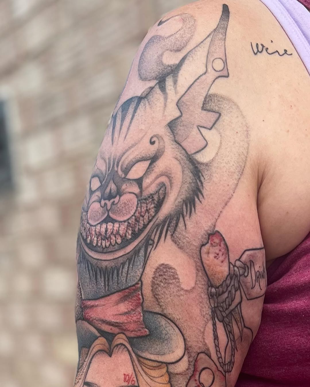 Tattoo by @moemoetattoos — black_and_grey, realism