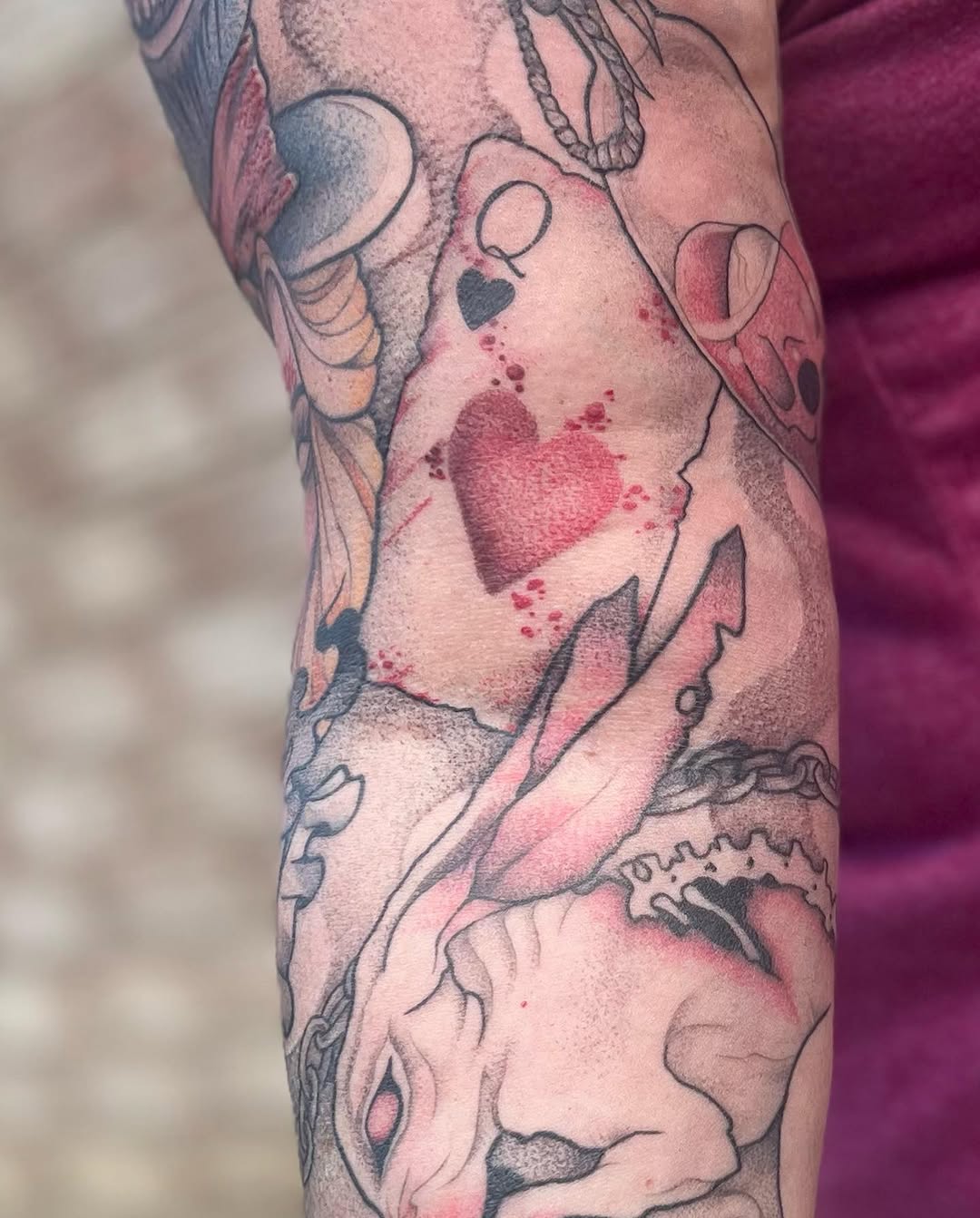 Tattoo by @moemoetattoos — trash_polka, realism