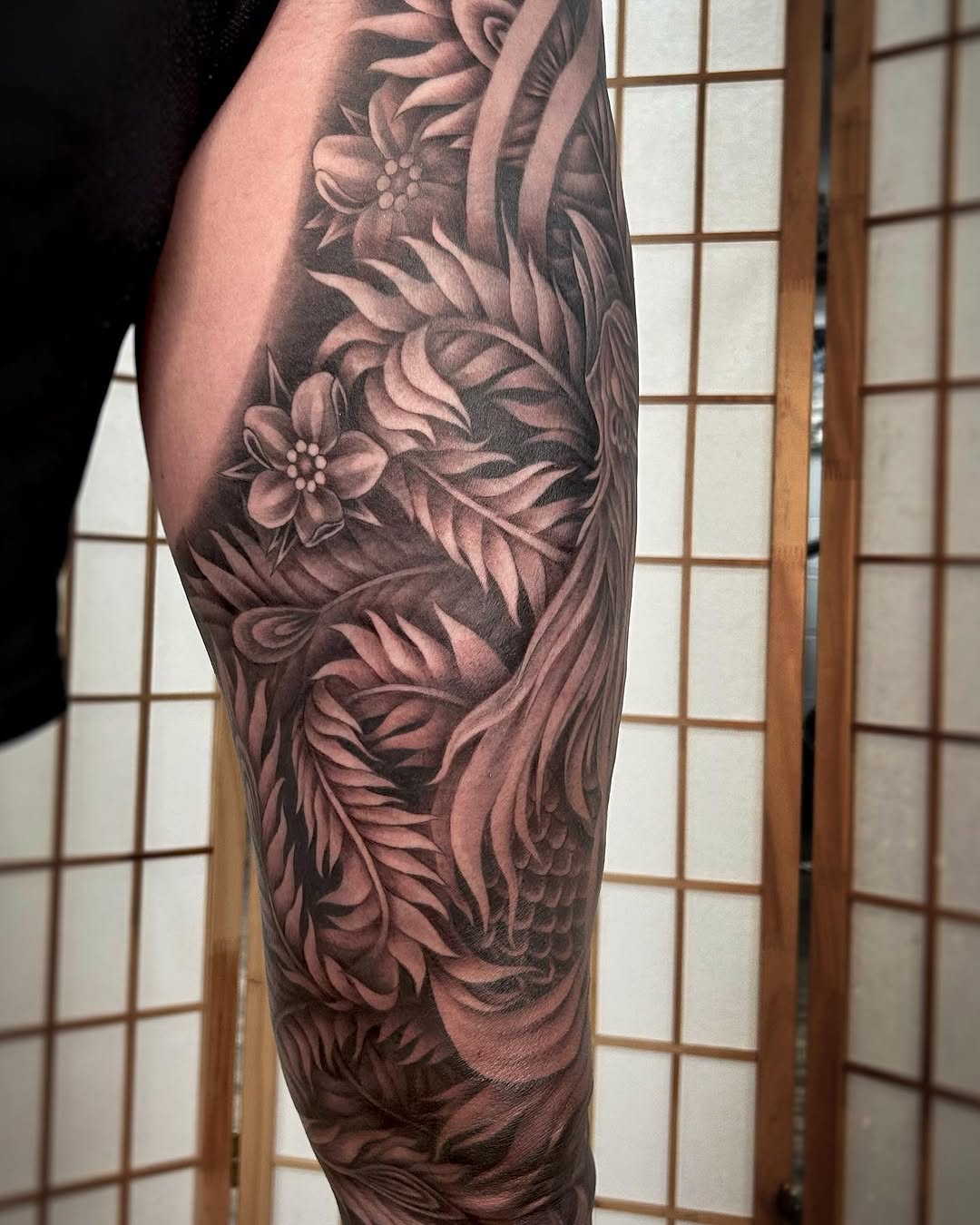 Tattoo by @tattooedbyrose — black_and_grey, realism