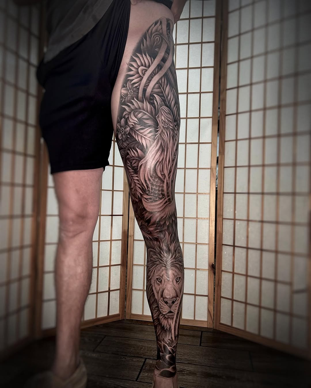 Tattoo by @tattooedbyrose — realism, black_and_grey