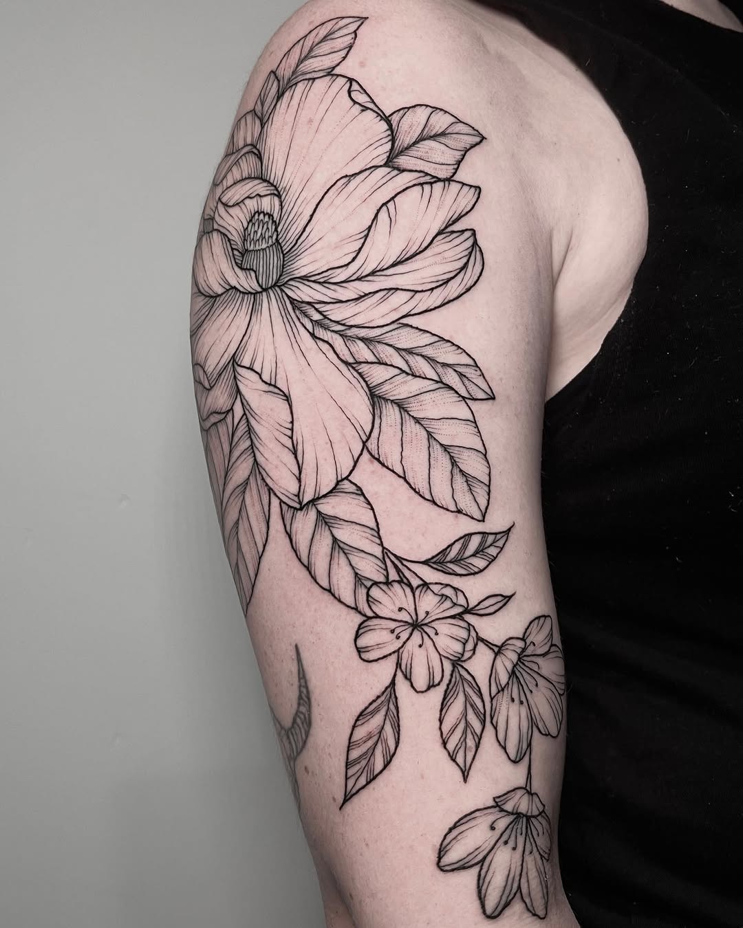 Tattoo by @shakuto_tattoos — fine_line, illustrative