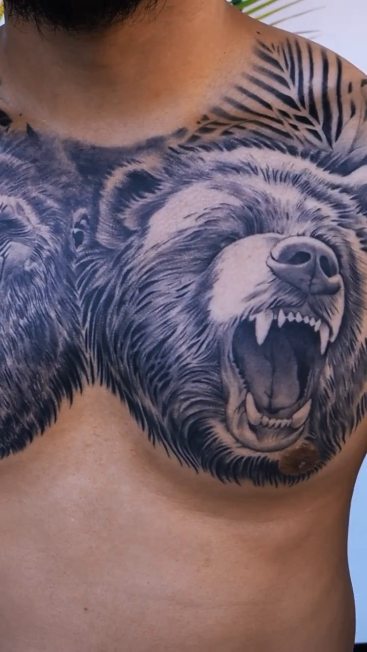 Tattoo by @artfabn โ realism, black_and_grey