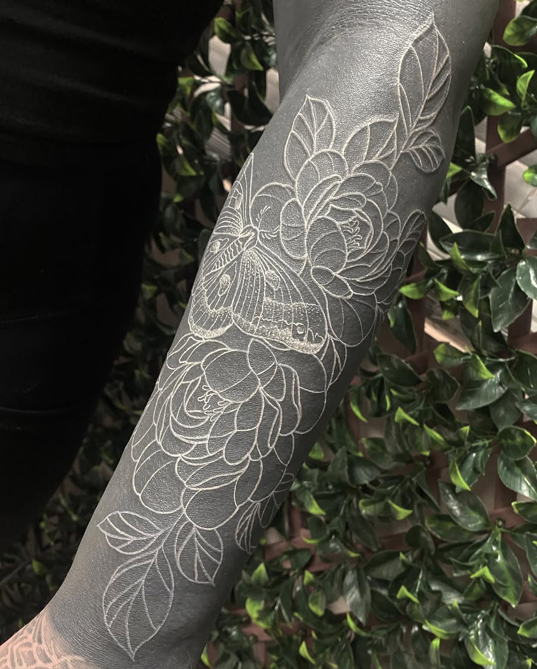 Tattoo by @tattoofiendclub — fine_line, blackwork